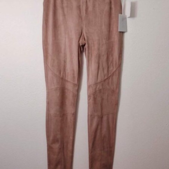 1. State Faux Suede Moto Leggings - Picture 2 of 2